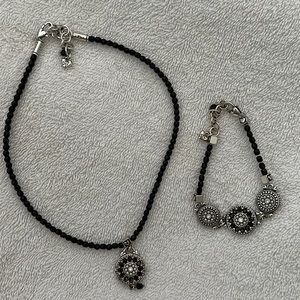 Brighton, necklace and bracelet set. Like new.
